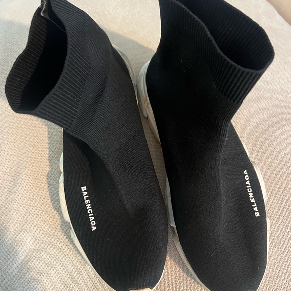 100% authentic men’s Balenciaga sock sneaker size 10 - Picture 1 of 11